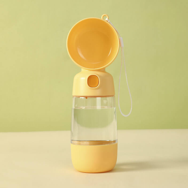 Portable Dog Water Bottle | 2-in-1 Dispenser with Food Container 7