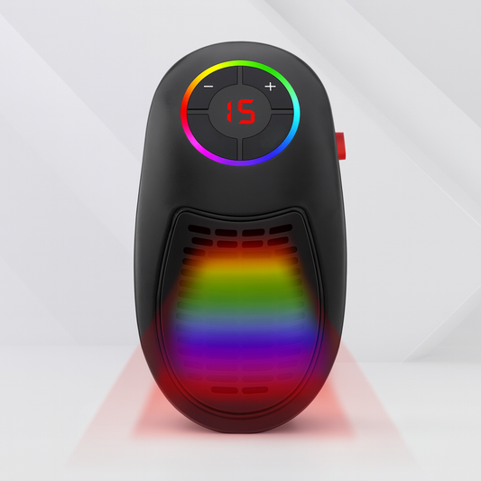 Portable Electric Space Heater | Energy Efficient Ceramic Heater with Adjustable Thermostat 0