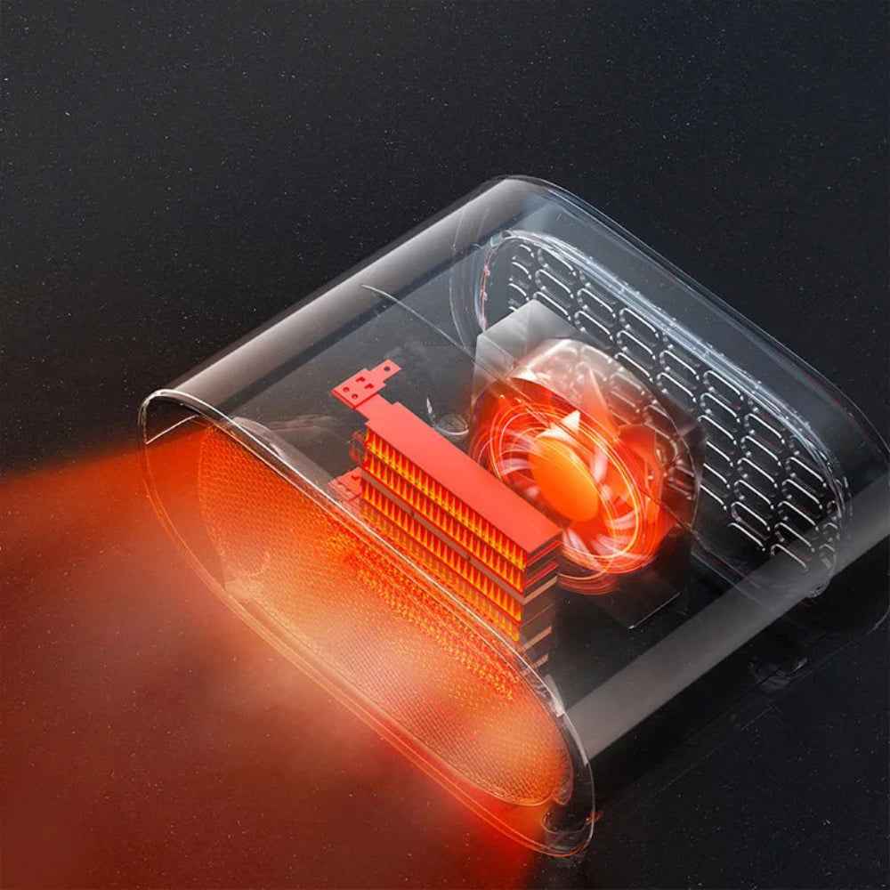 Portable Electric Space Heater | Fast PTC Heating with Quiet Operation 1