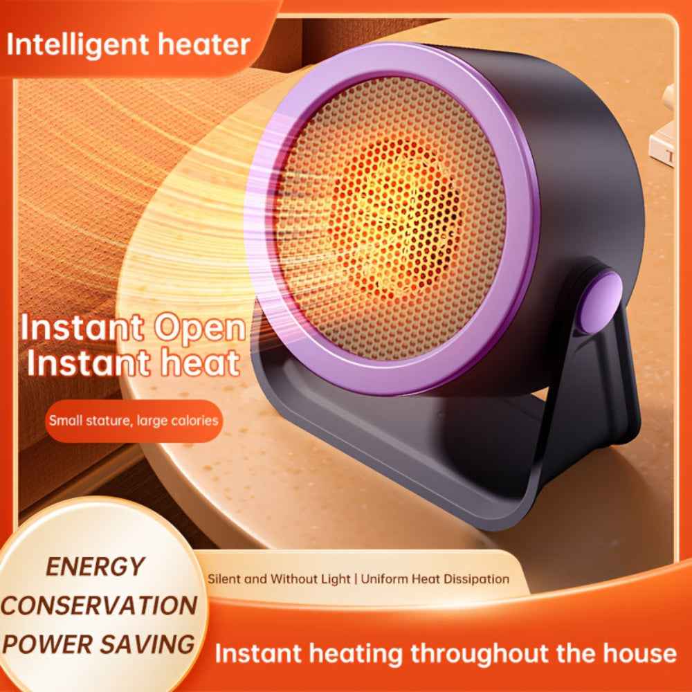 Portable Electric Space Heater | Rapid Ceramic Heating with Dual Fan Speeds 1