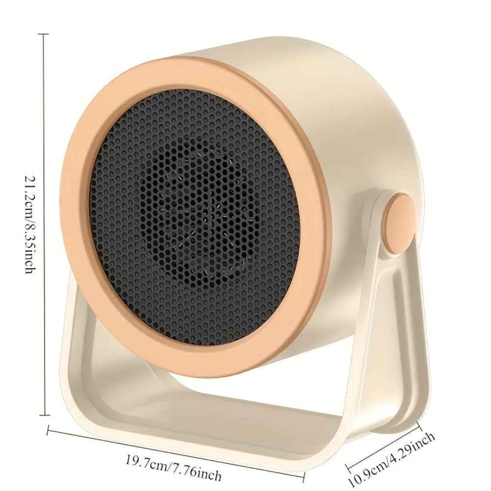 Portable Electric Space Heater | Rapid Ceramic Heating with Dual Fan Speeds 3