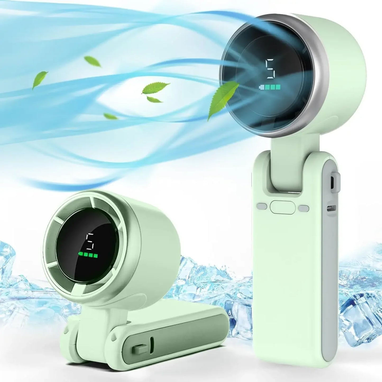 Portable Fan | 3-in-1 Battery Operated Mini with 5-Speed Settings 4