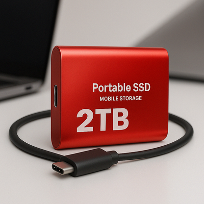 Portable SSD Drive | High-Speed External Storage with Shock-Resistant Design 2