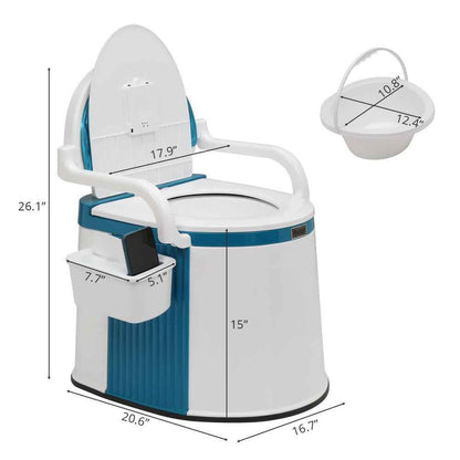 Portable Toilet | Ergonomic Design with Superior Odor Control for Camping and Outdoor Use 6