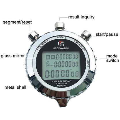 Precision Stopwatch Timer | Ergonomic Design for Athletes 2