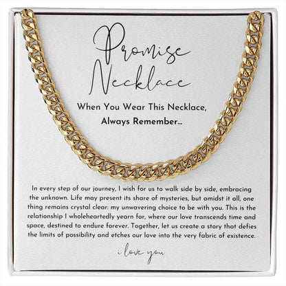 Promise Necklace | Elegant Minimalist Design for Lasting Connections 2