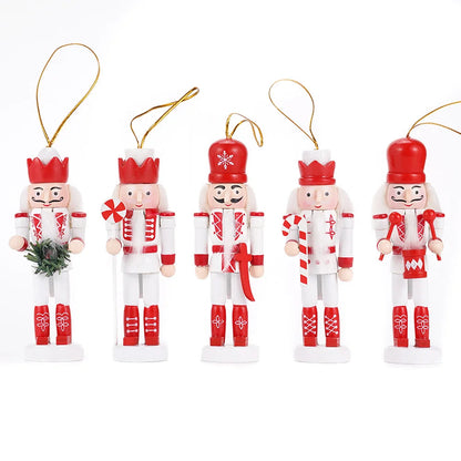 Puppet Nutcracker Set | Handmade Wooden Holiday Decor for Christmas Decorations 3