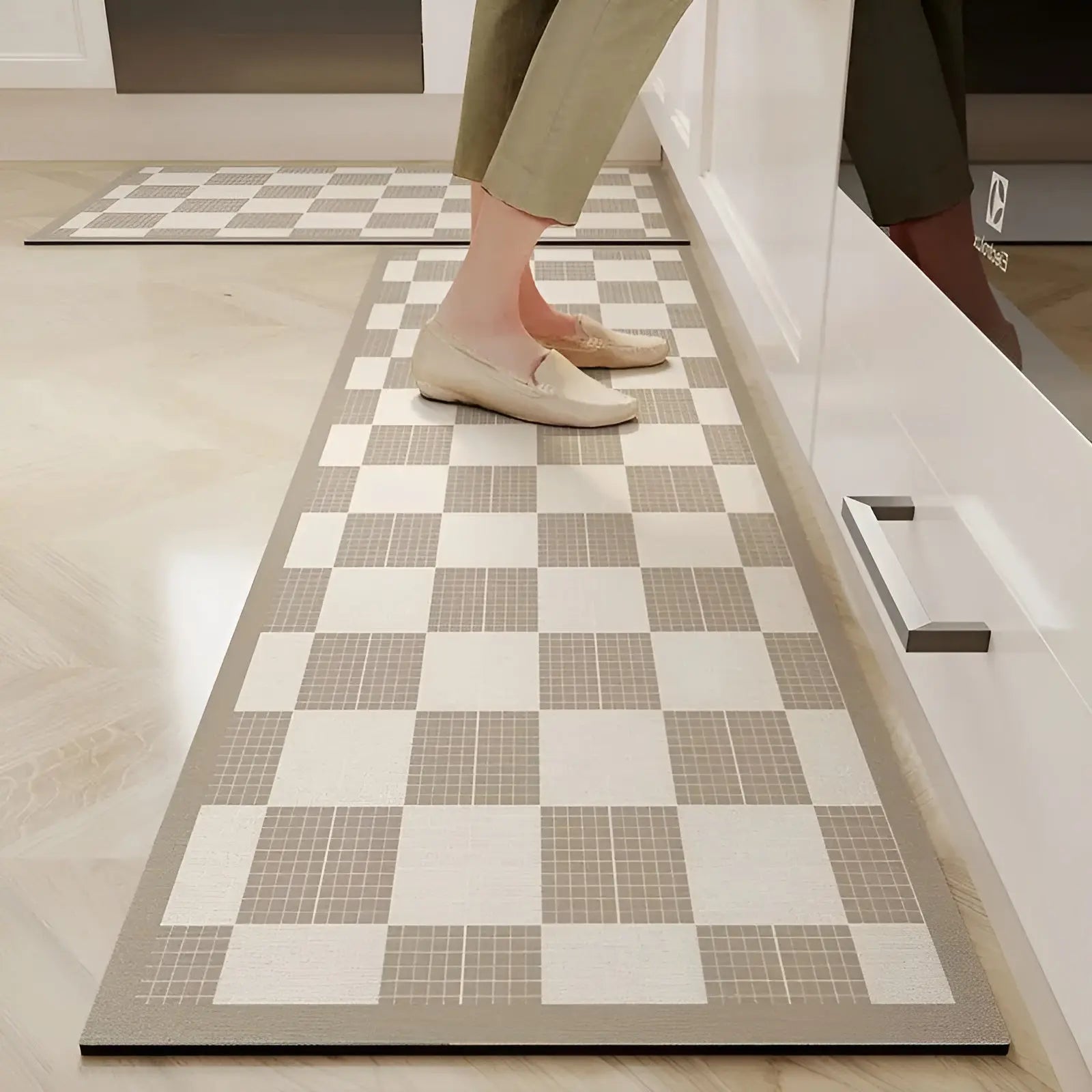 Quick-Drying Non-Slip Anti-Fatigue Kitchen Mat | Super Absorbent PVC Design 0