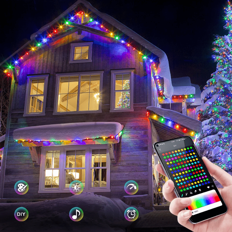 RGBIC String Lights | Dynamic Bluetooth-Controlled Ambiance for Events 2