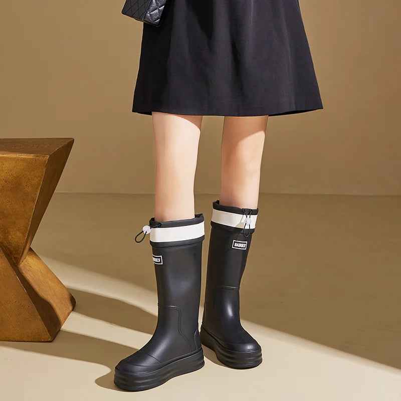 Rain Boots Women | Breathable Waterproof Rubber Anti-Slip Design 3
