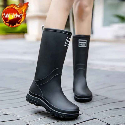 Rain Boots Women | Waterproof Mid-Calf Design with Anti-Slip Sole 5