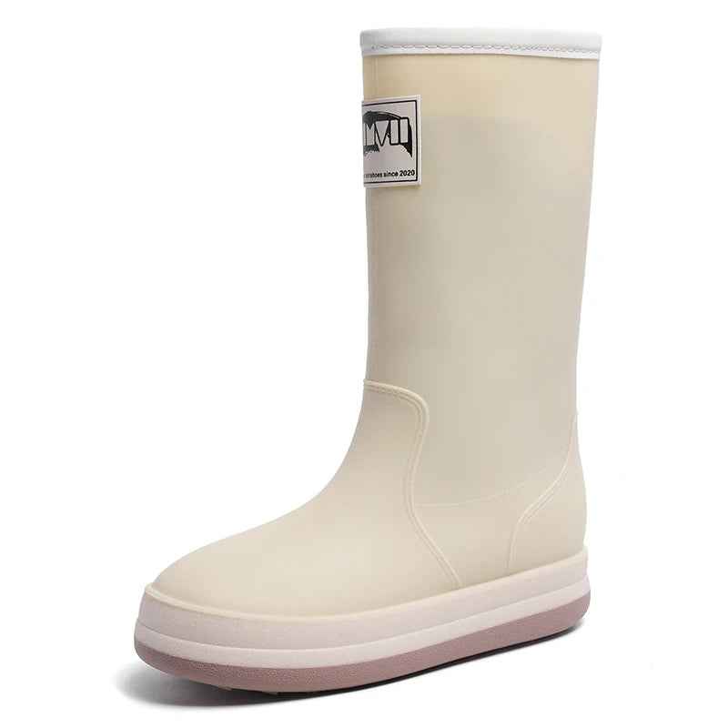 Rain Boots Women | Waterproof Outdoor Rubber Boots with Anti-Slip Sole 0