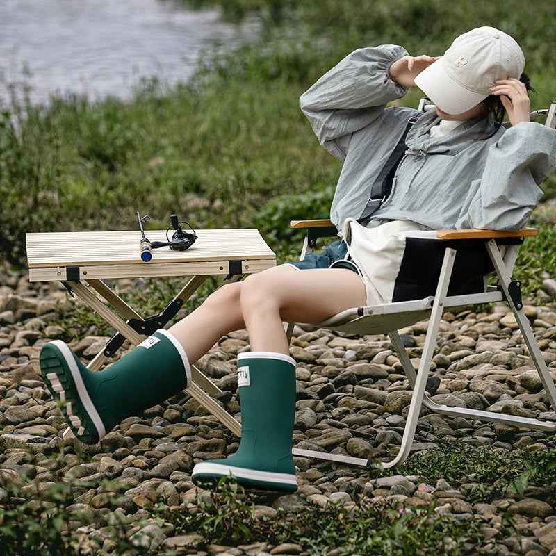 Rain Boots Women | Waterproof Outdoor Rubber Boots with Anti-Slip Sole 1