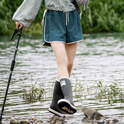 Rain Boots Women | Waterproof Outdoor Rubber Boots with Anti-Slip Sole 2
