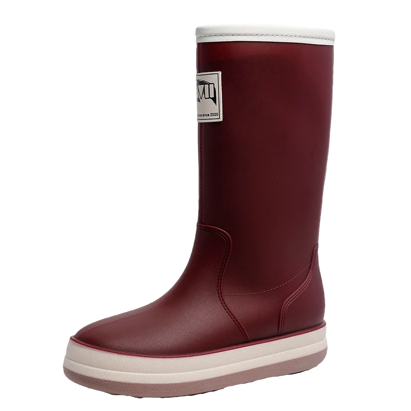 Rain Boots Women | Waterproof Outdoor Rubber Boots with Anti-Slip Sole 7