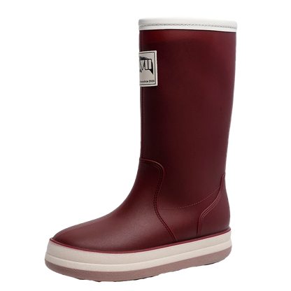 Rain Boots Women | Waterproof Outdoor Rubber Boots with Anti-Slip Sole 7