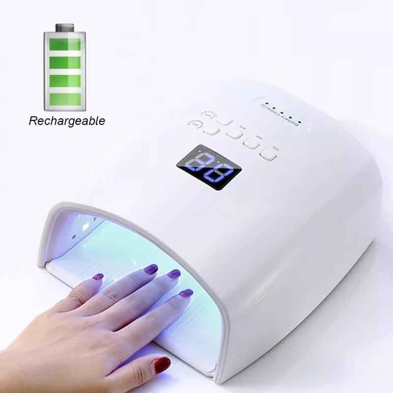 Rechargeable UV Nail Dryer | Wireless LED Lamp for Fast Curing 0