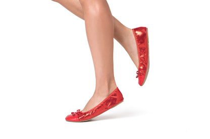 Premium Ruby Rode Ballerina's