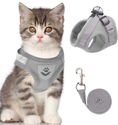 Reflective Cat Harness and Leash | Adjustable, Safe for Night Walks 6