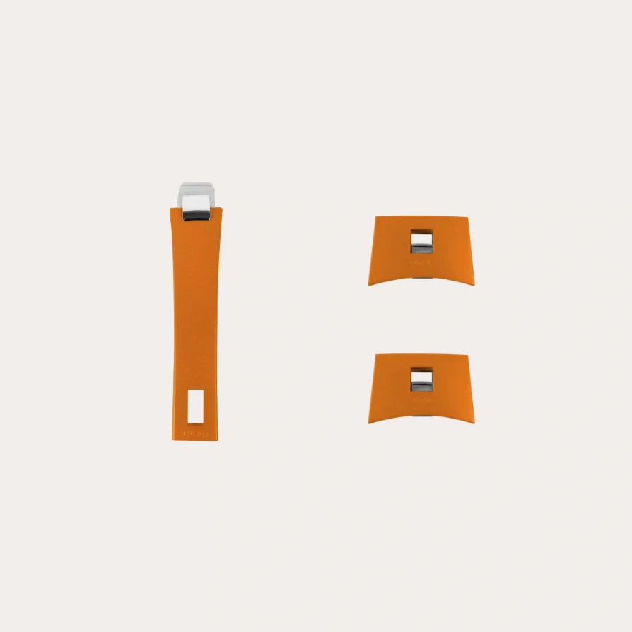 Set of color handles