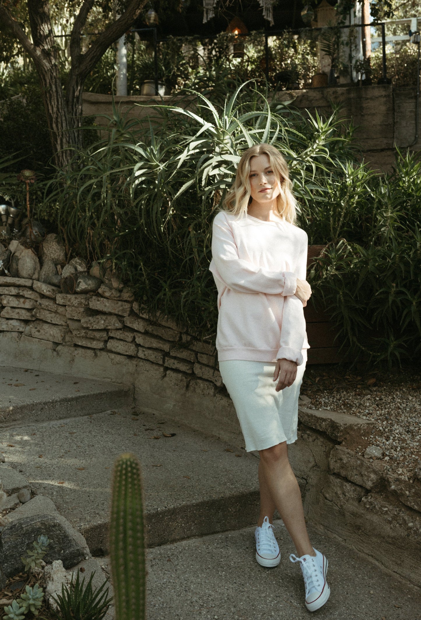 Bluza Tib - Różowy Rosewater