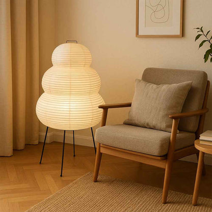 Rice Paper Table Lamp | Elegant Design for Living Room & Bedroom 1