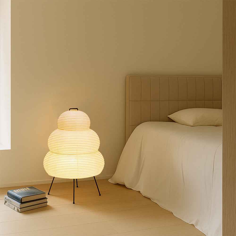Rice Paper Table Lamp | Elegant Design for Living Room & Bedroom 5