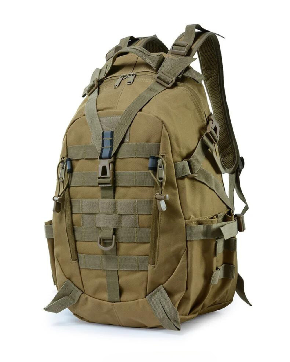 RuggedGear | 40L Tactical Backpack with Waterproof Nylon Design | Versatile Storage for Outdoor Adventures 1