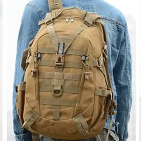 RuggedGear | 40L Tactical Backpack with Waterproof Nylon Design | Versatile Storage for Outdoor Adventures 4