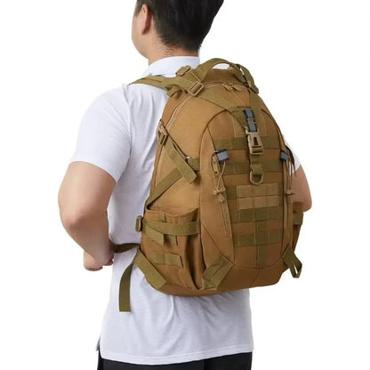 RuggedGear | 40L Tactical Backpack with Waterproof Nylon Design | Versatile Storage for Outdoor Adventures 5