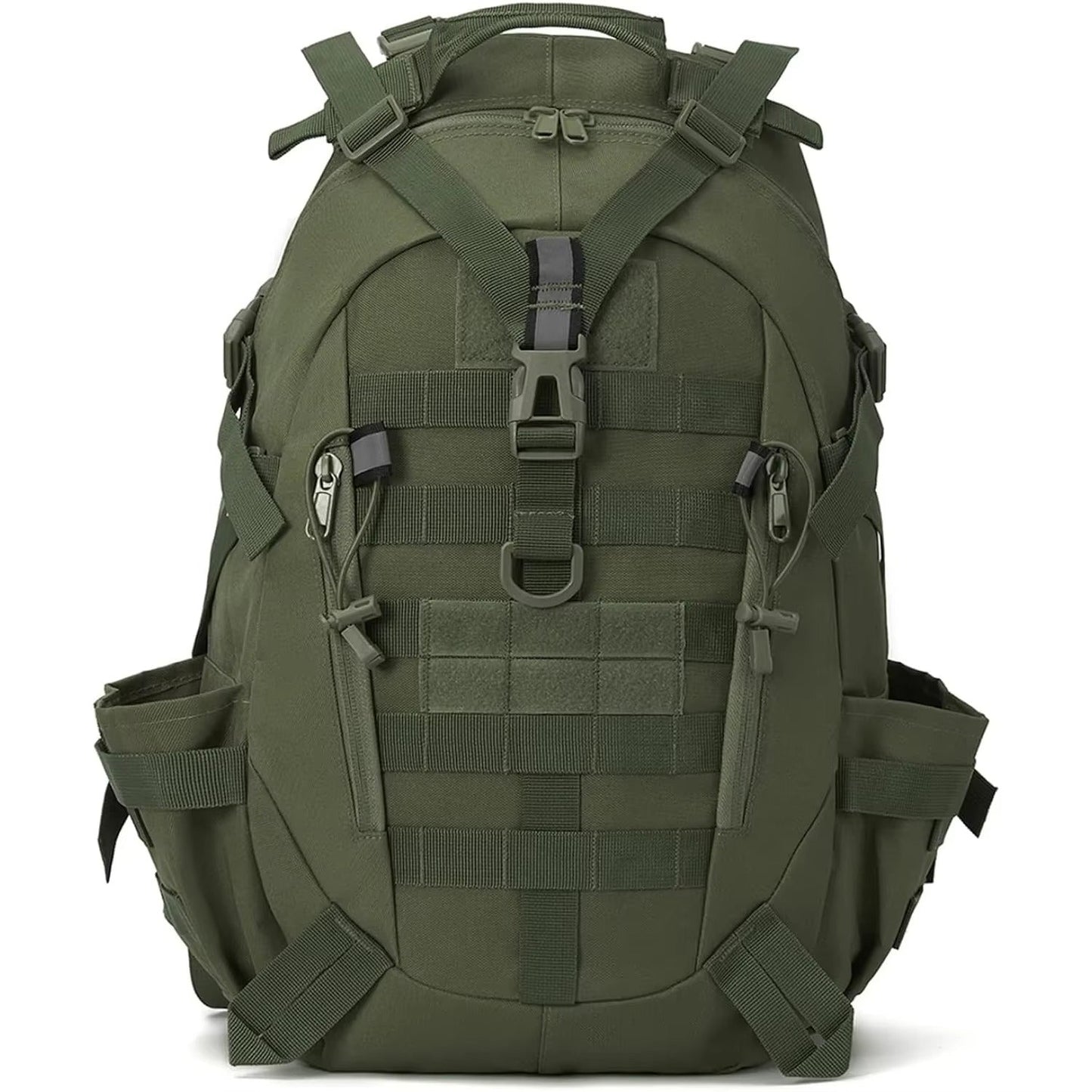 RuggedGear | 40L Tactical Backpack with Waterproof Nylon Design | Versatile Storage for Outdoor Adventures 6