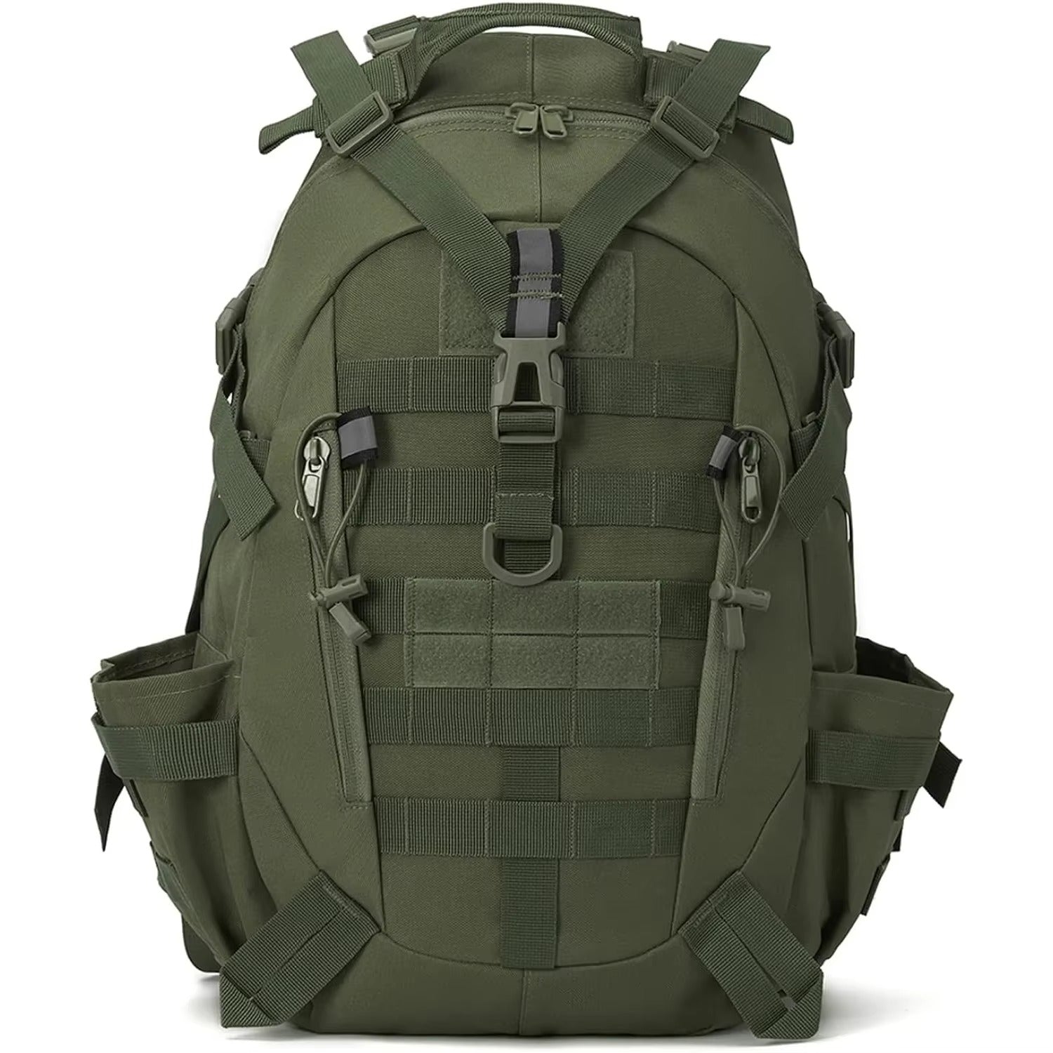 RuggedGear | 40L Tactical Backpack with Waterproof Nylon Design | Versatile Storage for Outdoor Adventures 6