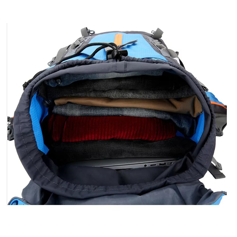 Rugged Gear | 70L Waterproof Travel Backpack with Tactical Design | Smart Organization for Outdoor Adventures 5