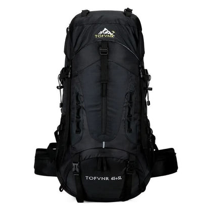 Rugged Gear | 70L Waterproof Travel Backpack with Tactical Design | Smart Organization for Outdoor Adventures 9