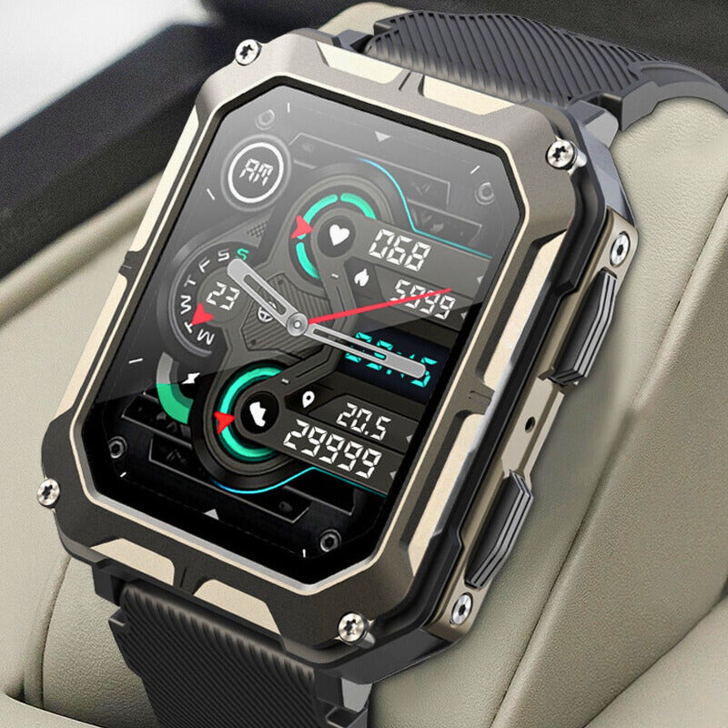 Rugged Smartwatch | Waterproof Fitness Tracker with Heart Rate Monitor 7