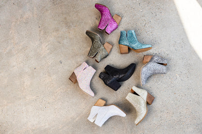 Fiera Glitter Støvletter i Blå