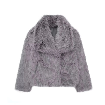 NAIDA | Oversized Faux Fur Coat