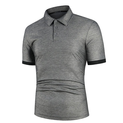 Lightweight Two-Toned Anti-Pill Soft Golf Polo