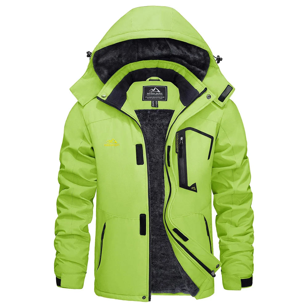 ROBIN | Bright Hooded Ski Jacket