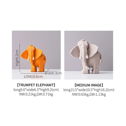 Geometrischer Elefant