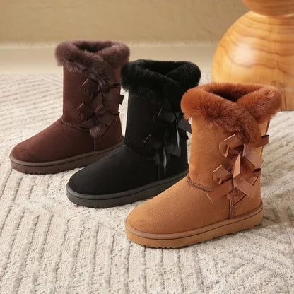 SARA | Plush Mid-Calf Winter Boot