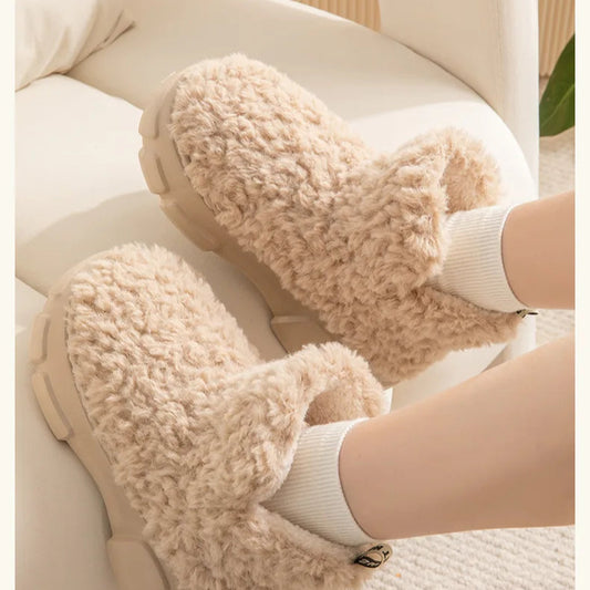 Fluffy Home Shoes | SKYLA