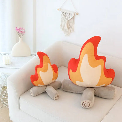 PLUSHIE | Cartoon Campfire Pillow