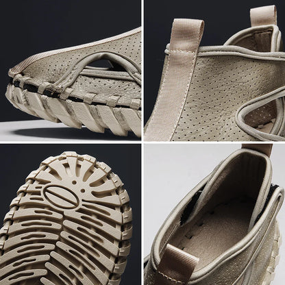 DAVEY | Leather Fisherman Sandals