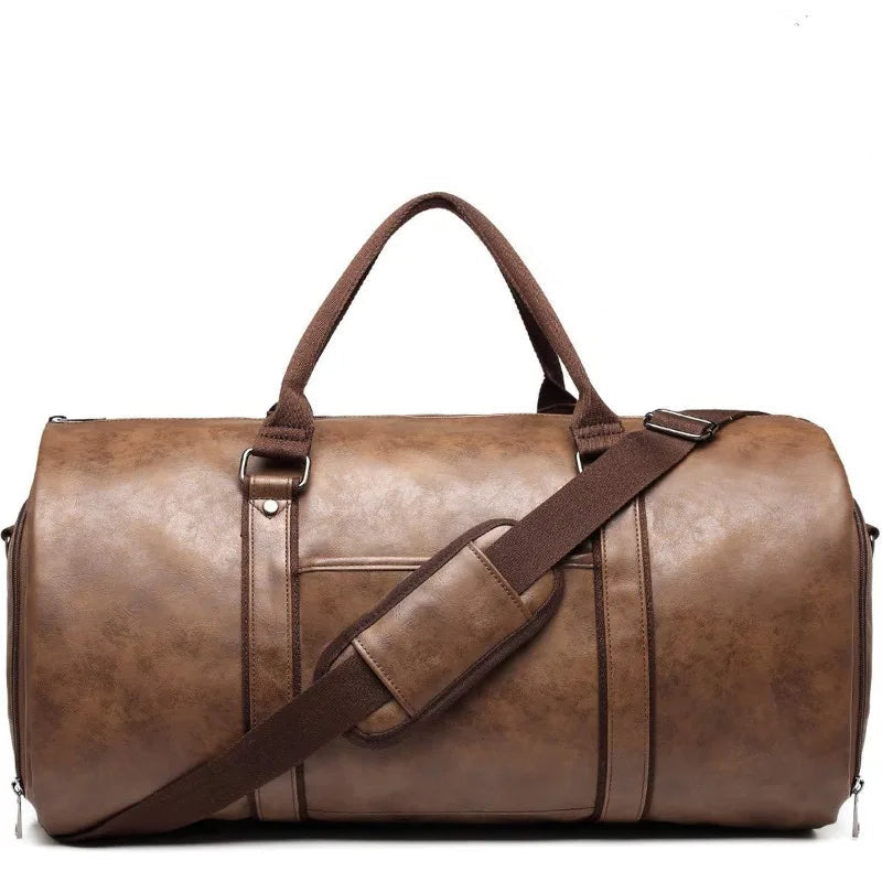 Borsa a duffle in similpelle