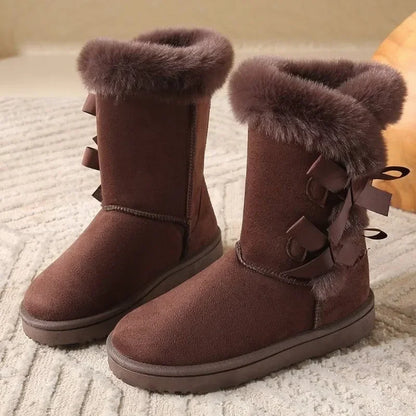 SARA | Plush Mid-Calf Winter Boot