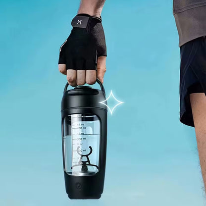 Bouteille shaker électrique portable pour protéines 650 ml | FITMIX