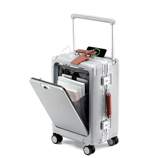 Multi-Function Carry-on Suitcase