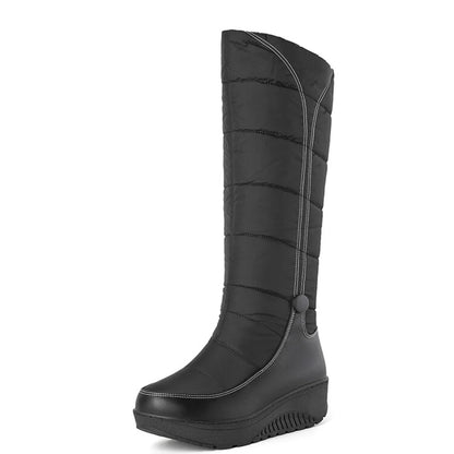 NIA | Knee-High Puffer Winter Boots