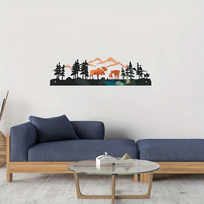 Forest Moose Wall Decoration